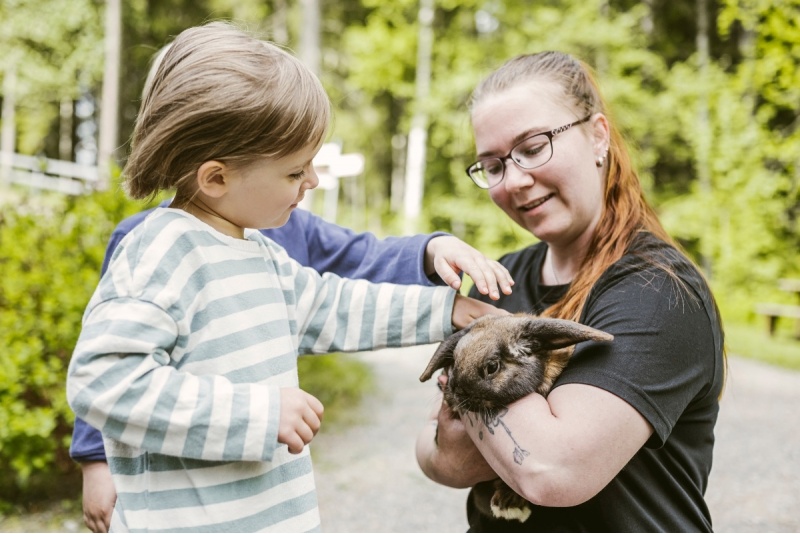 Ikimuistoinen alpakkaelämys kahdelle