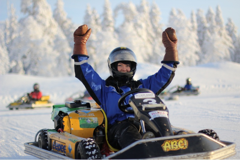 Ice karting kisa