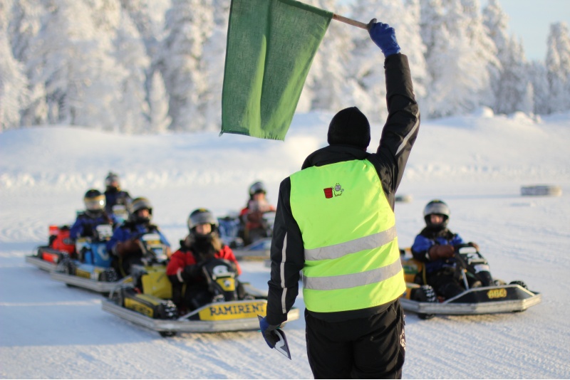 Ice karting kisa