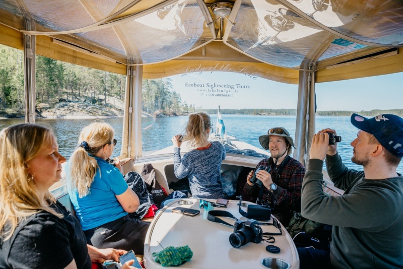Saimaan tarinaristeily Ekopaatilla