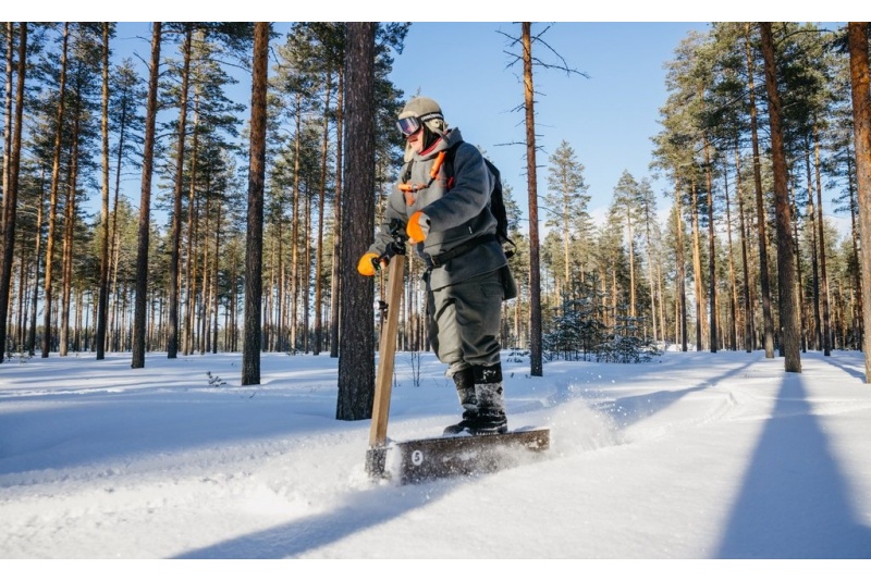 Safari sähkölumiskootterilla Sahanlahdessa