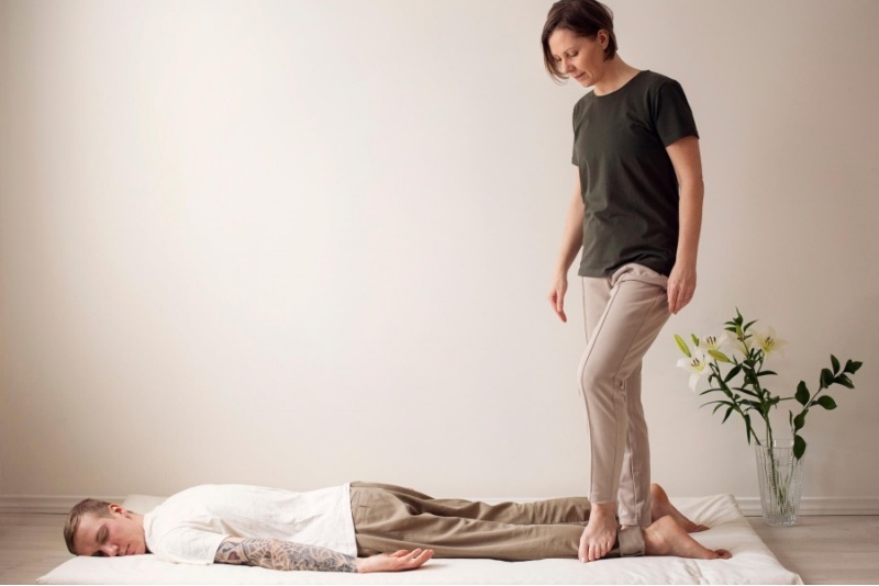Ayurvedinen kävelyhieronta