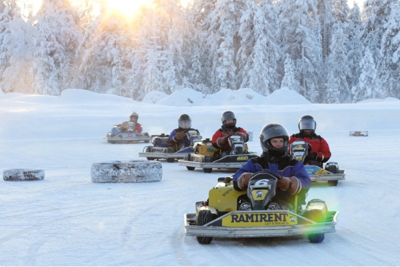 Ice karting kisa