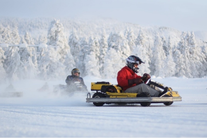 Ice karting kisa