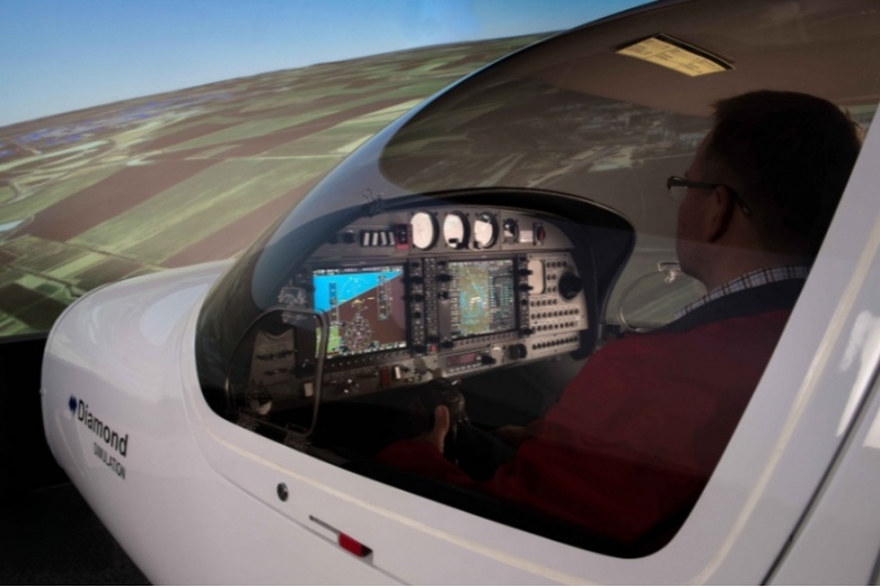 Lentosimulaattori Diamond DA-42