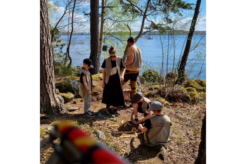 Luontopakopeli Pajulahdessa