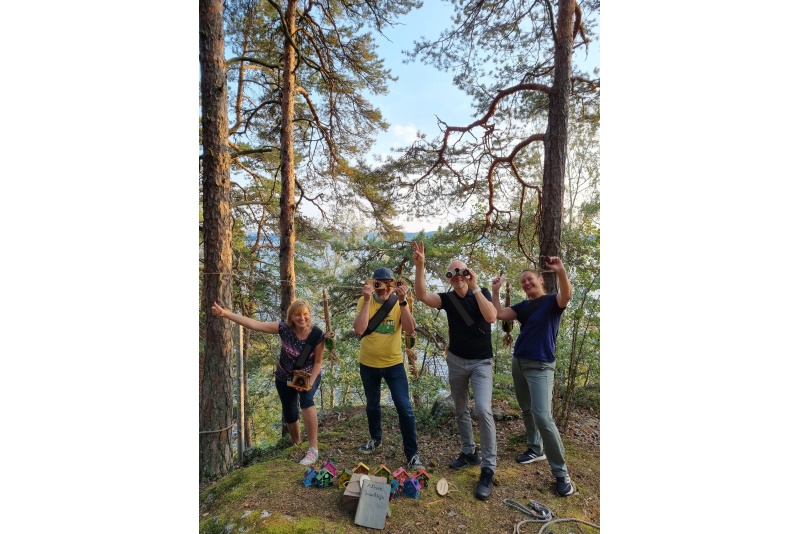 Luontopakopeli Pajulahdessa