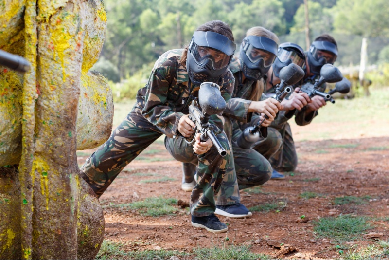 Paintball budjettipelinä (ulkokenttä)