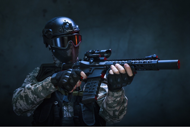 Airsoft - Maanpuolustusksellinen taistelupeli