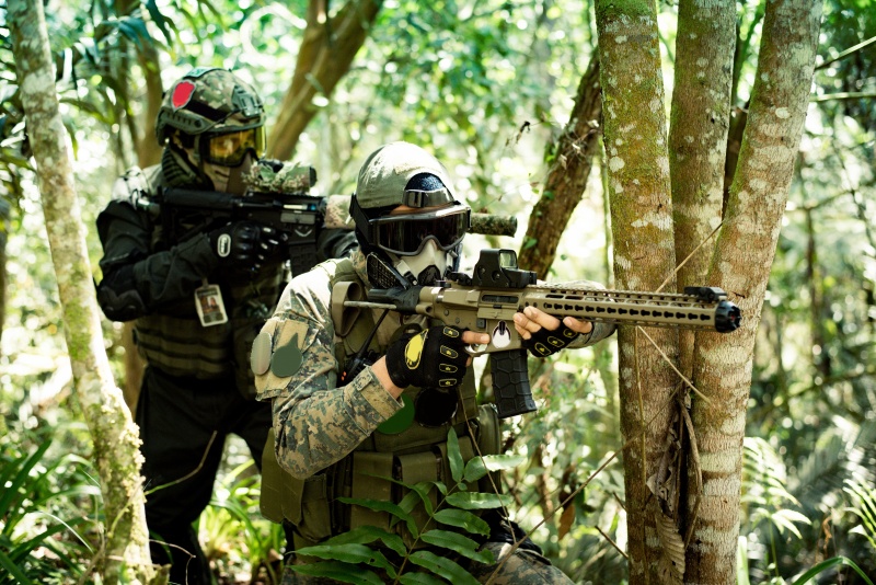 Airsoft - Maanpuolustusksellinen taistelupeli