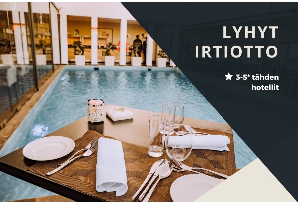 Hotellipaketti: Yhden yön majoitus