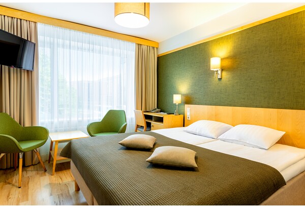 Kaupunkiloma kahdelle Hotell Tarton Standard-huoneessa
