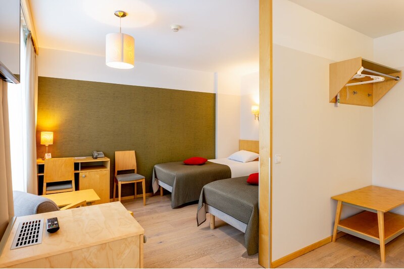 Hotell Tartu -perheloma AHHAA-tiedekeskuksen vierailulla