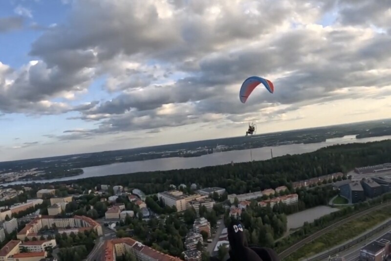 Moottoroidun varjoliidon tutustumiskurssi