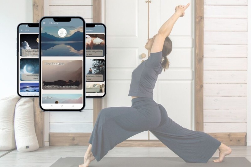 Lumia Mind Jooga- ja meditaatiosovellus jäsenyys 12kk