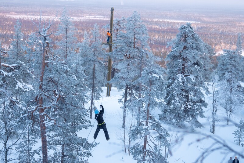 Seikkailupuisto (talvi)