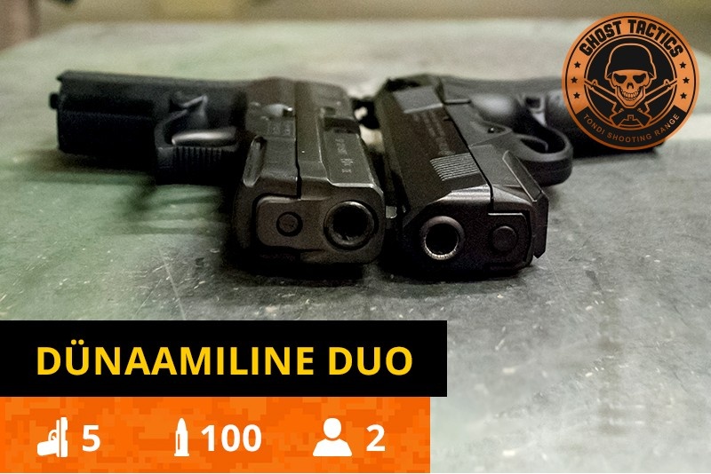 Ammuntapaketti "Dynaaminen Duo" Tondin ampumaradalla