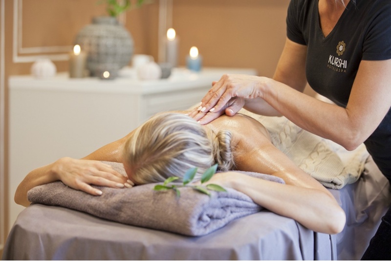 SPA-ohjelma "Älä häiritse" viihtyisässä "KURSHI SPA" -hoitolassa Jurmalassa