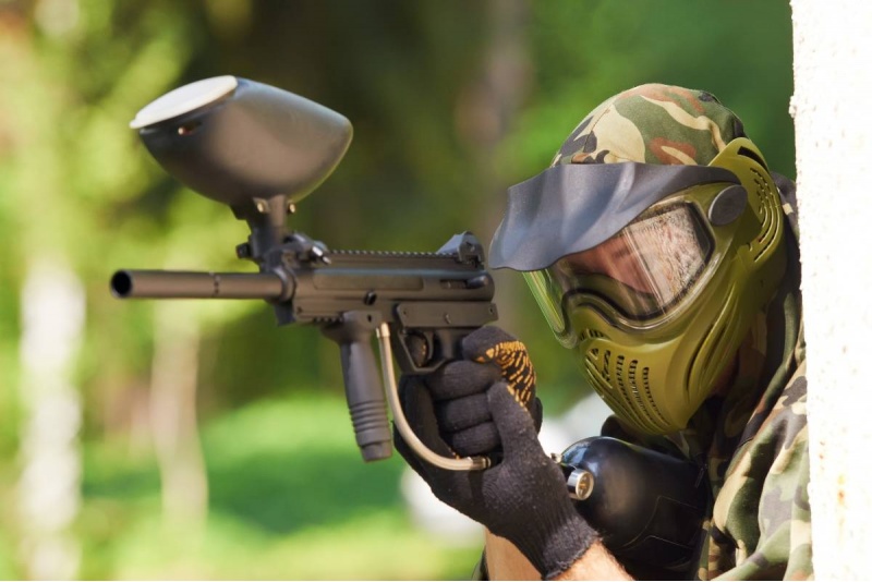 Paintball - ohjatut pelihetket