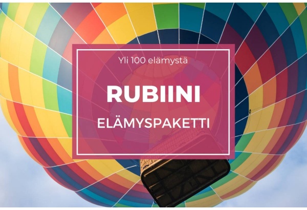 Rubiini elämyspaketti