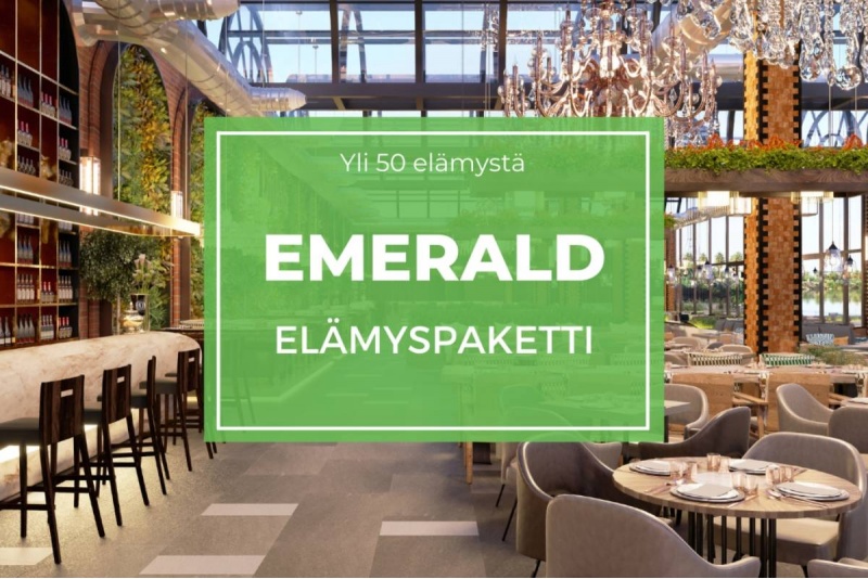 Emerald elämyspaketti