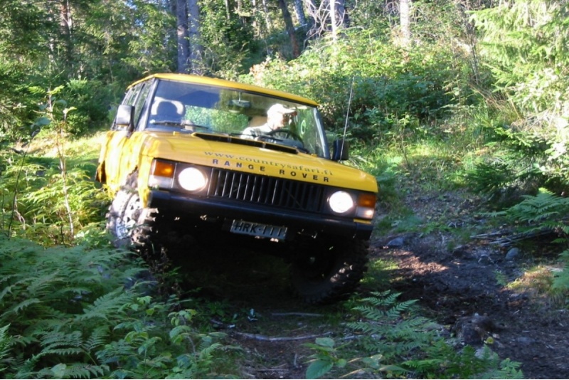 Off road maastoautosafari