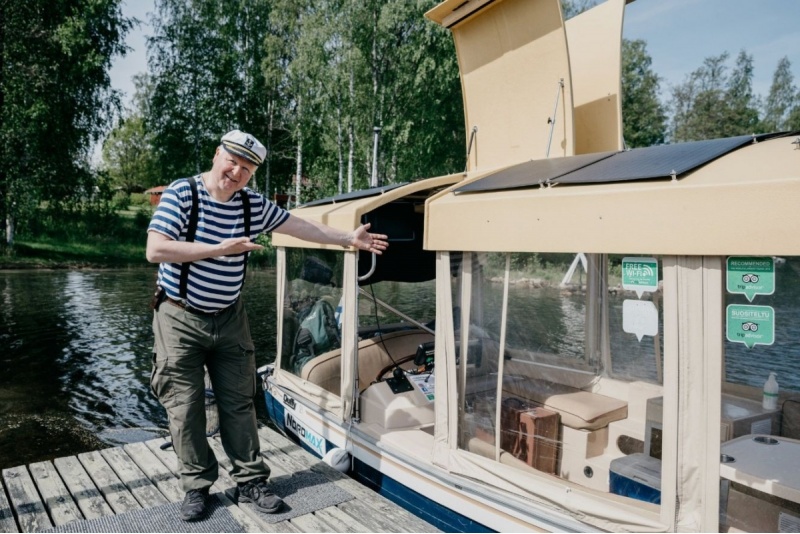 Saimaan tarinaristeily Ekopaatilla