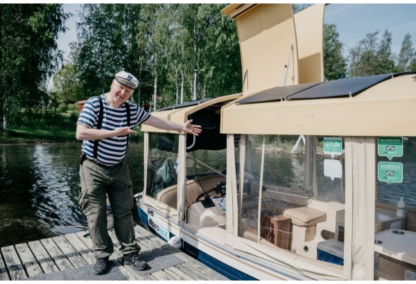 Saimaan tarinaristeily Ekopaatilla