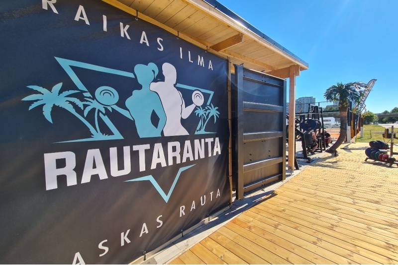 20 treenikertaa Rautaranta Outdoor Gymillä