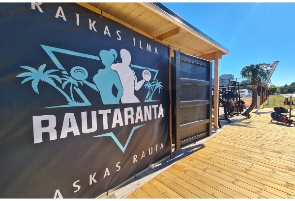 20 treenikertaa Rautaranta Outdoor Gymillä